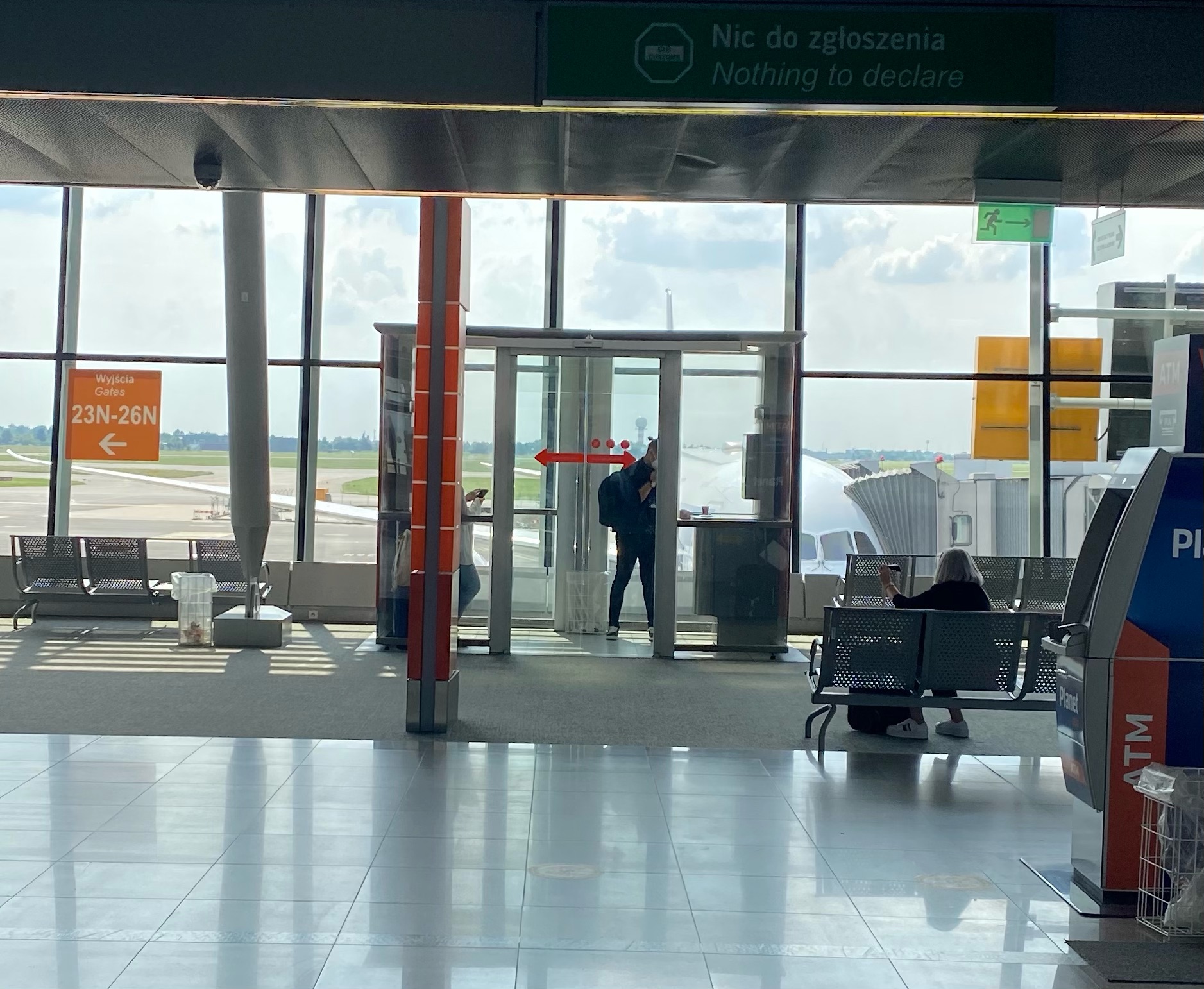 Smoking at Warsaw Chopin Airport (WAW), Smoking Room Palarnia